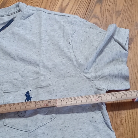 Ralph Lauren Polo T Tee MEDIUM Shirt NEW NEW Summer Exercise Workout GRAY GREY - Picture 3 of 6